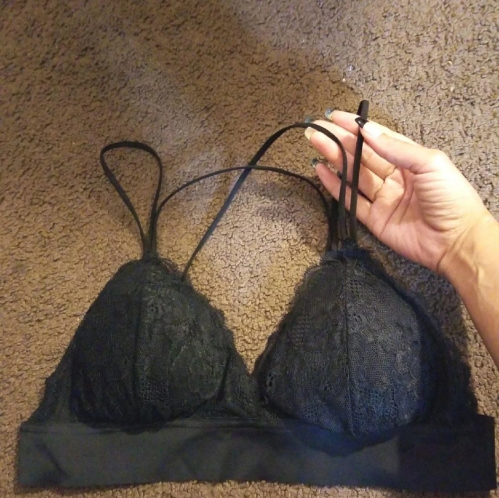 Black bralette